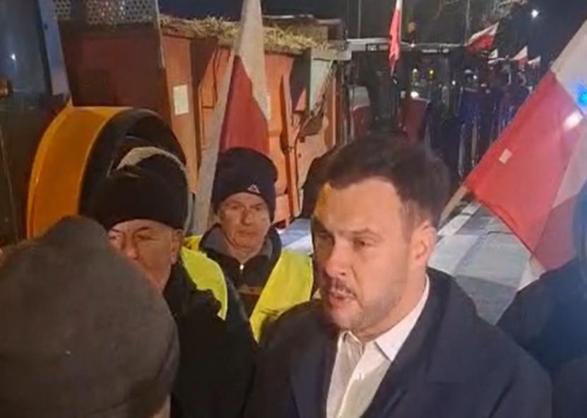 Į susitikimą su ūkininkais atvyko žemės ūkio viceministras Adam Nowak'as. 