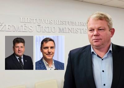 Iš žemės ūkio ministro A. Palionio komandos pasitraukė du kvalifikuoti ir patyrę patarėjai: viceministras A. Pekauskas ir patarėjas M. Petkevičius.